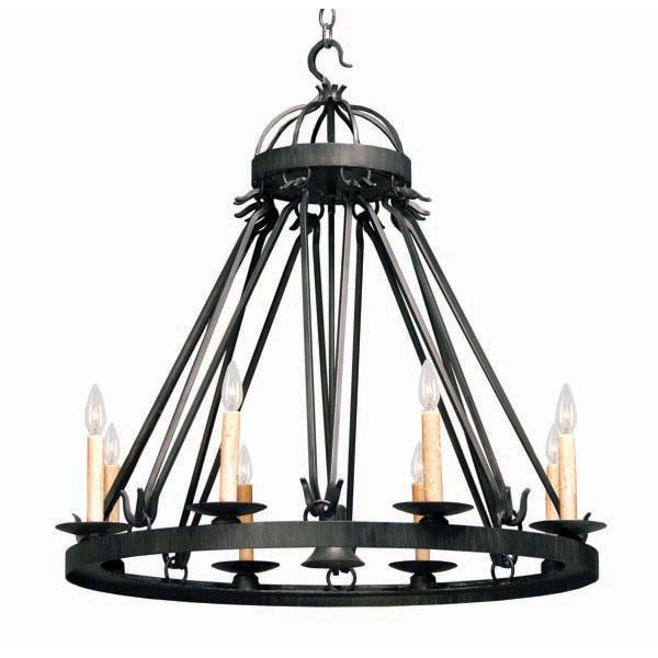 2nd Ave Design 01.0750.36.1TR.DL Lakeshore Chandelier in Antique Iron Gate