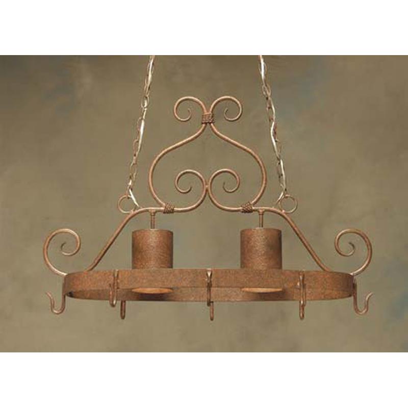 2nd Ave Design 01.0753.36 Argus Pot Rack in Rusty Nail