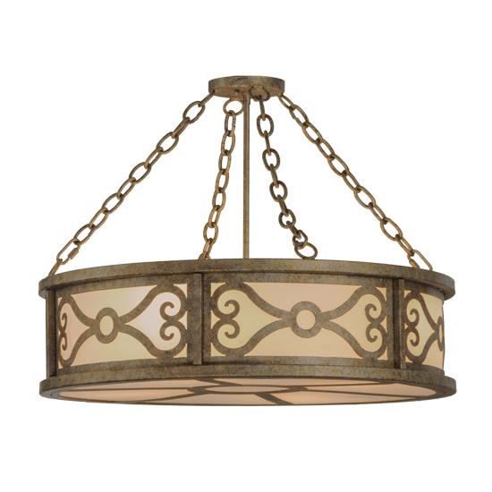 2nd Ave Design 01.0848.26.CO.WH Donya Ceiling Mount in Corinth