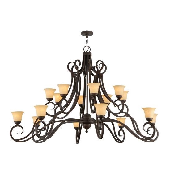 2nd Ave Design 01.0870.72.MOD Angelo Chandelier in Classic Rust