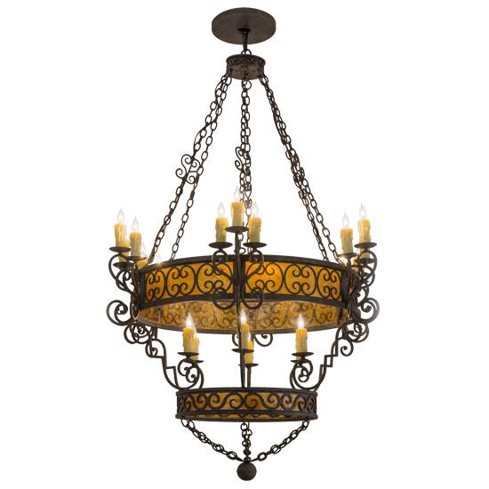 2nd Avenue Lighting 01.0998.48.MICA Isabo Chandelier in Antiquity