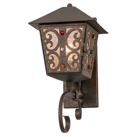 2nd Avenue Lighting 03.0256.9.SC001 Julie Outdoor Wall Sconce in Gilded Tobacco