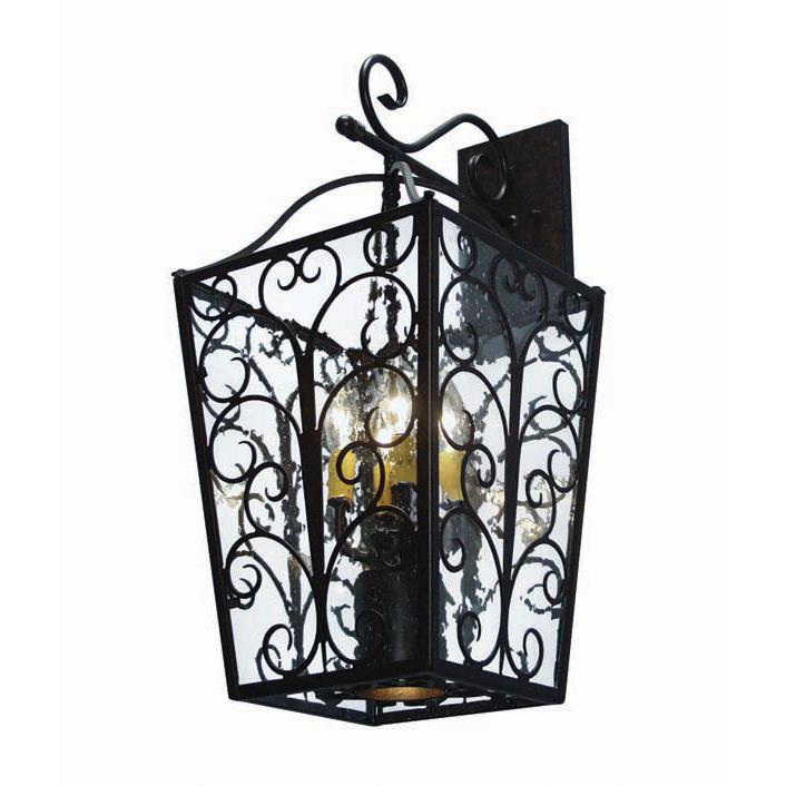 2nd Ave Design 03.0825.13 Lacie Wall Sconce - 13 Sconce in Blackwash