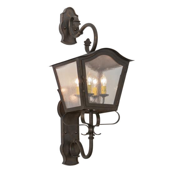 2nd Ave Design 03.1146.12.GT Christian Lantern Exterior Wall Light in Gilded Tobacco