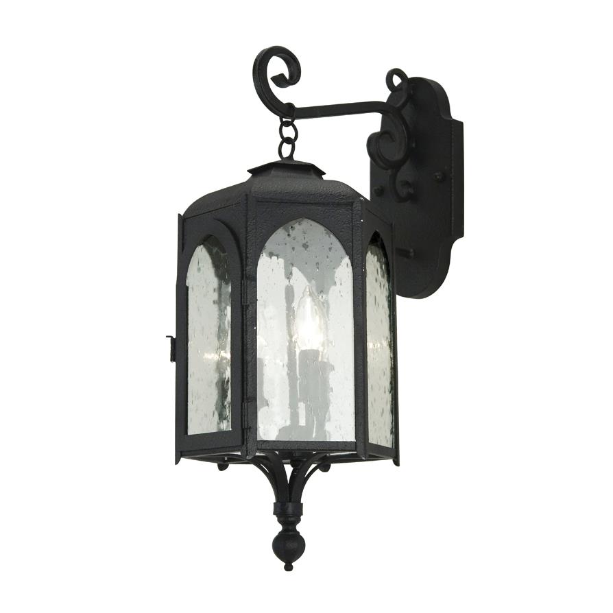 2nd Ave Design 03.1246.9 Jonquil Exterior Lantern in Blackwash