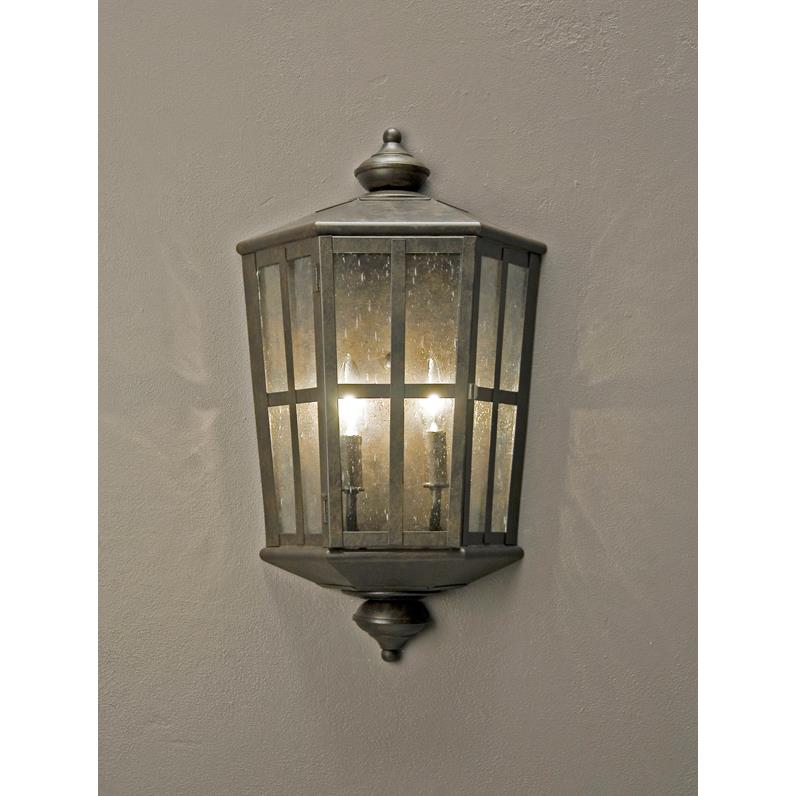 2nd Ave Design 03.1322.12 Manchester Pocket Lantern - Medium Exterior Lantern in Antique Rust