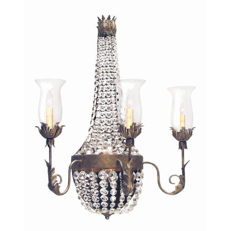 2nd Ave Design 751485.26.X Crista Wall Sconce - 26 Sconce in Corinth