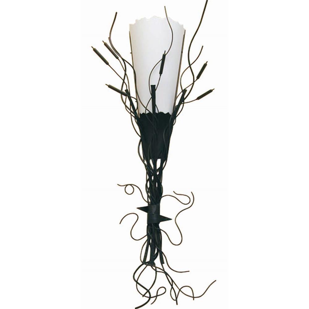 2nd Ave Design 04.0940.12 Cattail Sconce in Blackwash