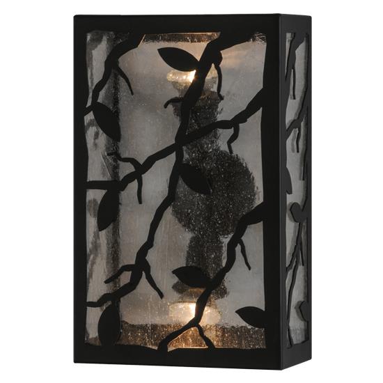 2nd Ave Design 04.1029.10.TOP Branches with Leaves Sconce in Blackwash