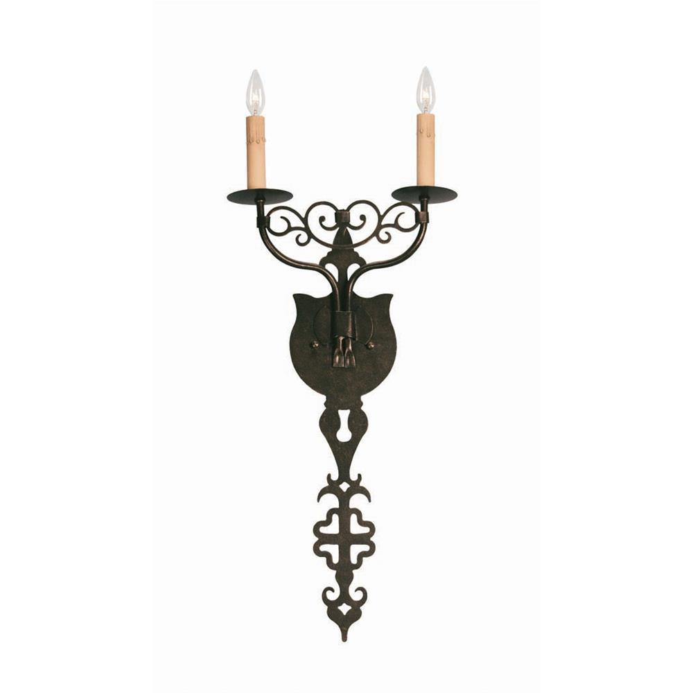 2nd Ave Design 04.1079.2.ADA Merano Wall Sconce - 11 Sconce in Gilded Tobacco