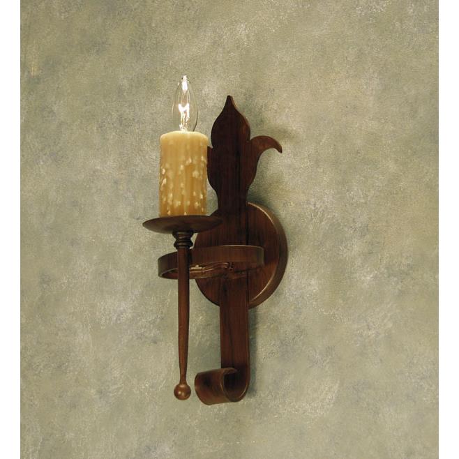 2nd Ave Design 04.1109.1 Marthe Sconce in Rustic Iron
