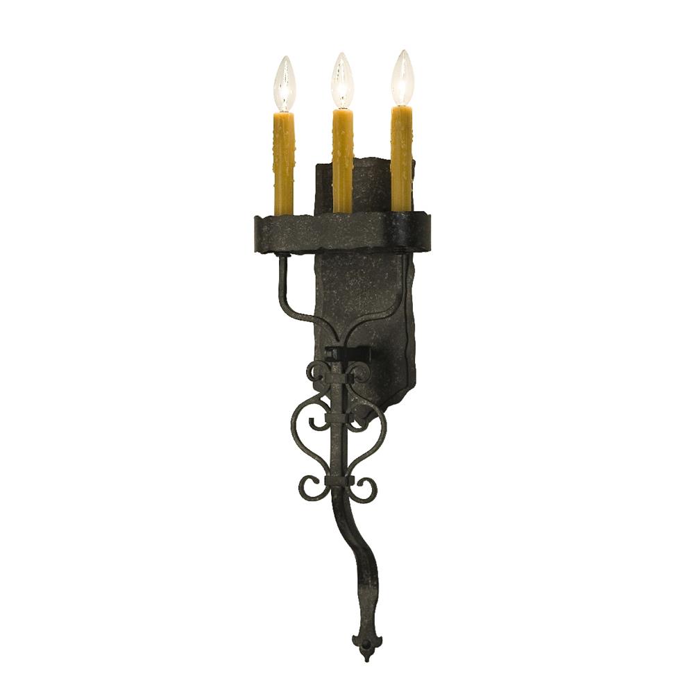 2nd Ave Design 04.1418.3 Ahriman Sconce in Smoke