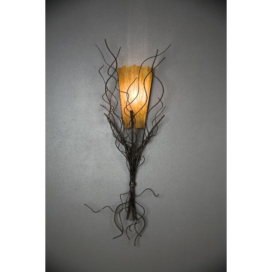 2nd Ave Design 04.1475.12 Rama Wall Sconce in Blackwash