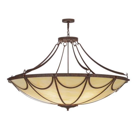 2nd Ave Design 05.0534.60.100W Carousel Pendant in Rusty Nail