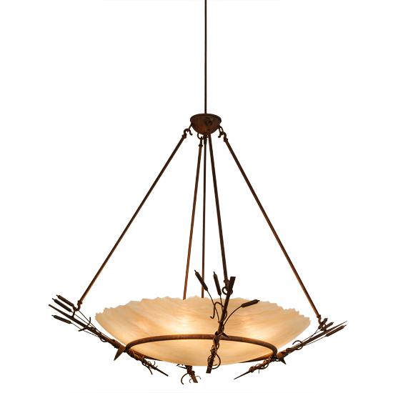 2nd Avenue Lighting 05.0645.48.ROD Cattail Pendant in Cortez Gold
