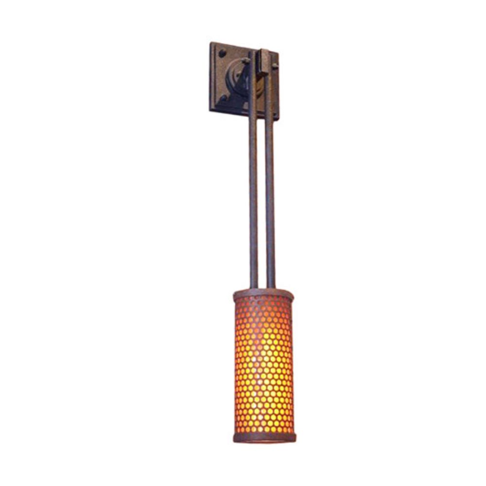 2nd Avenue Lighting 4.0925  Perforated Cylinder Wall Sconce in Oil Rubbed Bronze