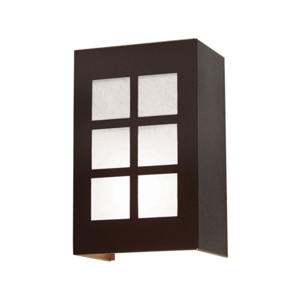 2nd Avenue Lighting 4.116  Alo Wall Sconce in Chestnut