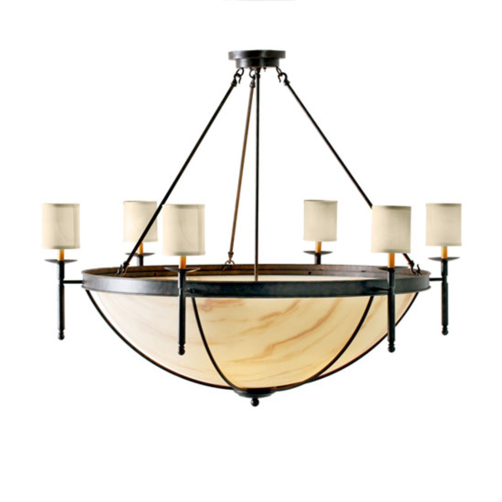 2nd Avenue Lighting 871243.6  Alysia Inverted Pendant in Gilded Tobacco