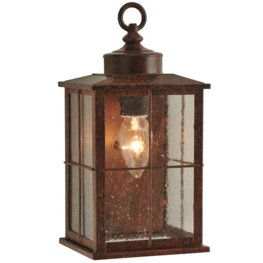 2nd Avenue Lighting 3.0284  Coolidge Lantern Wall Sconce in Antique Rust
