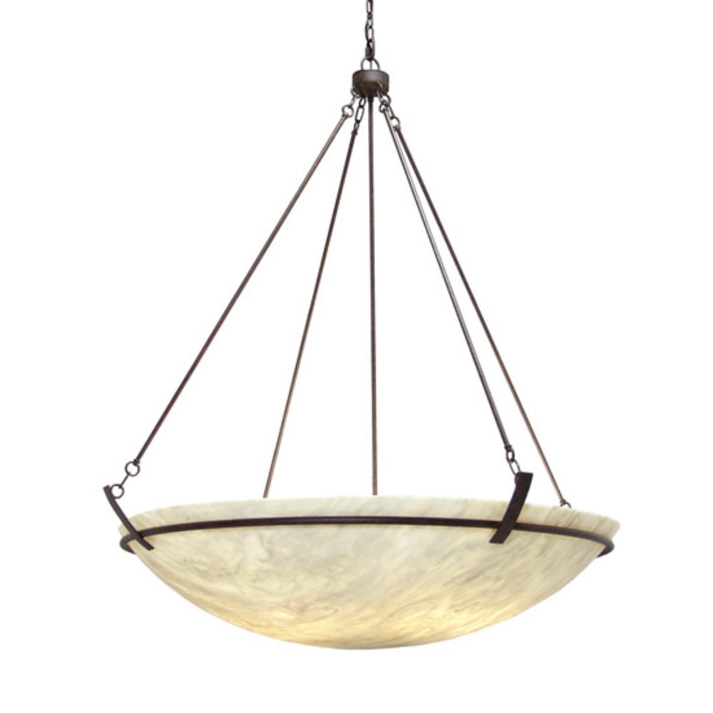 2nd Avenue Lighting 871474.6  Covina Inverted Pendant in Rusty Nail