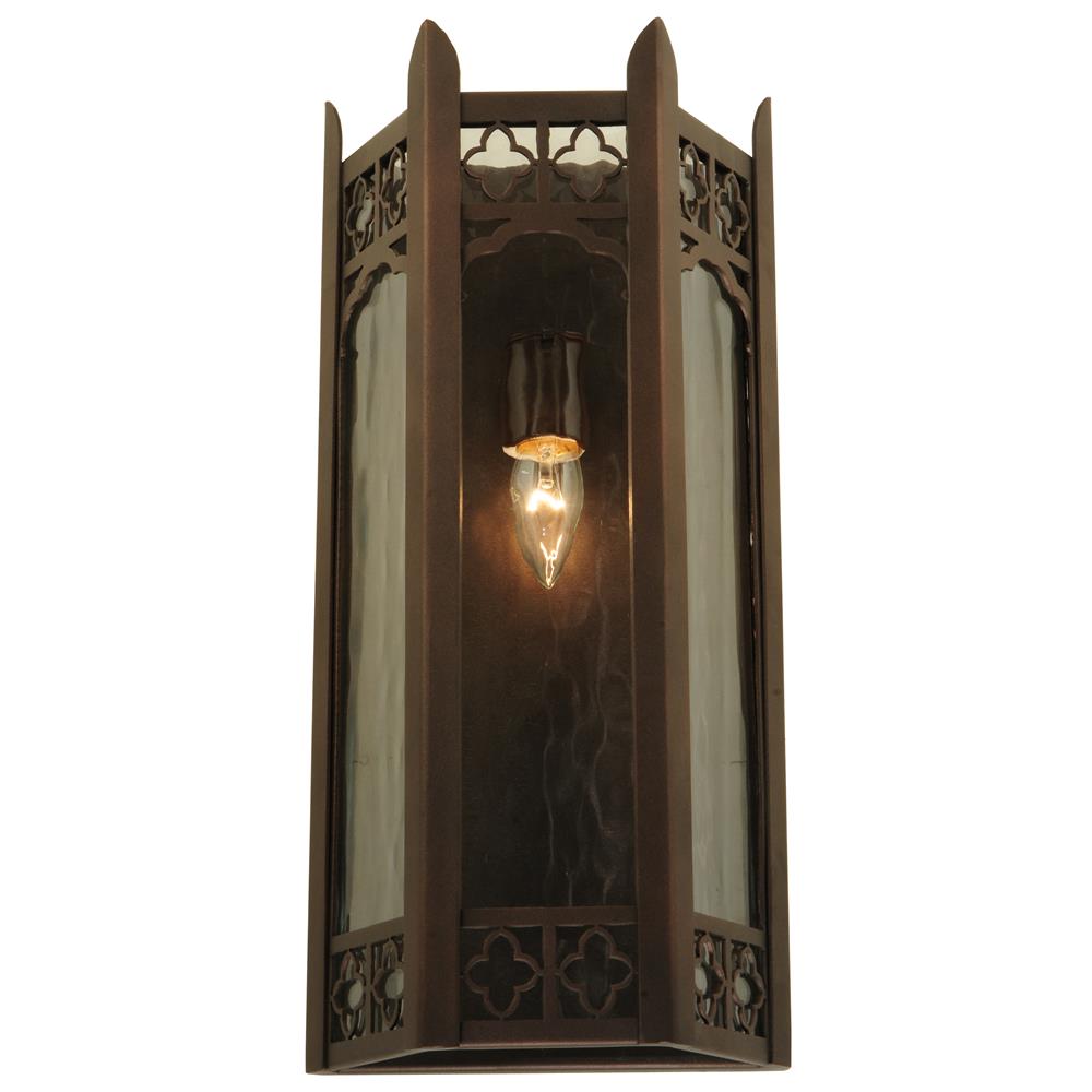 2nd Avenue Lighting 14207-15 8. Church Wall Sconce in Mahogany Bronze
