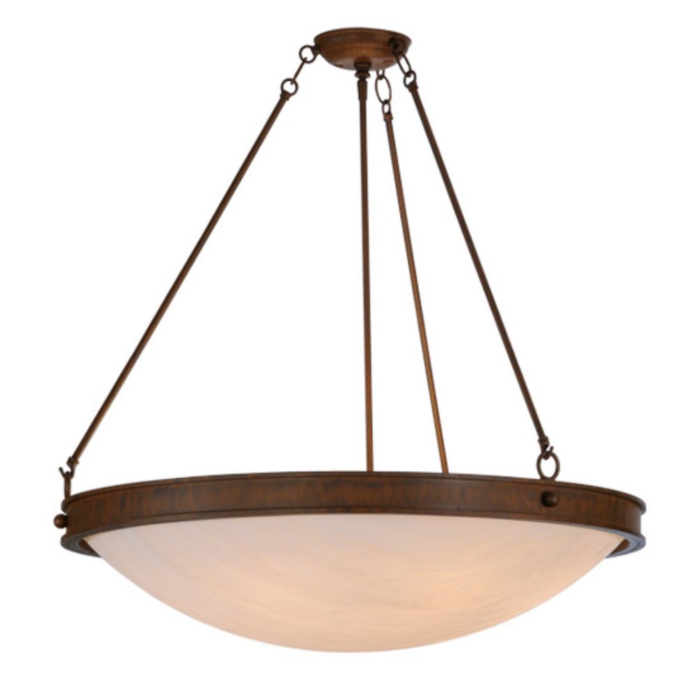 2nd Avenue Lighting 87710.3  Dionne Inverted Pendant in Rustic Iron