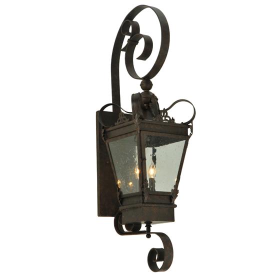 2nd Avenue Lighting 03.1H634  Verona Lantern Wall Sconce in Gilded Tobacco