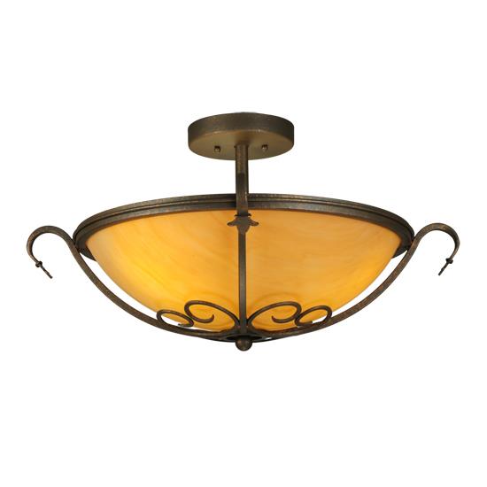2nd Ave Design 871297.24.30H.SF Alaine Ceiling Mount in Gilded Tobacco
