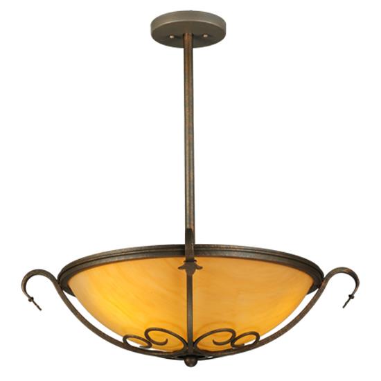 2nd Ave Design 871297.24.12H.SF Alaine Ceiling Mount in Gilded Tobacco