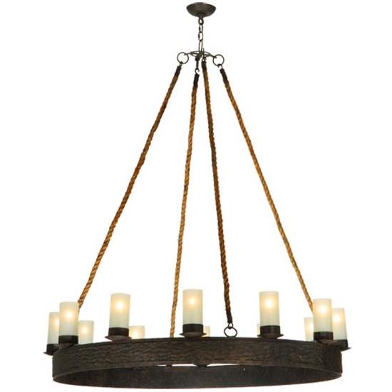 2nd Ave Design 48259.164.E Costello Ring Chandelier in Coffee Bean