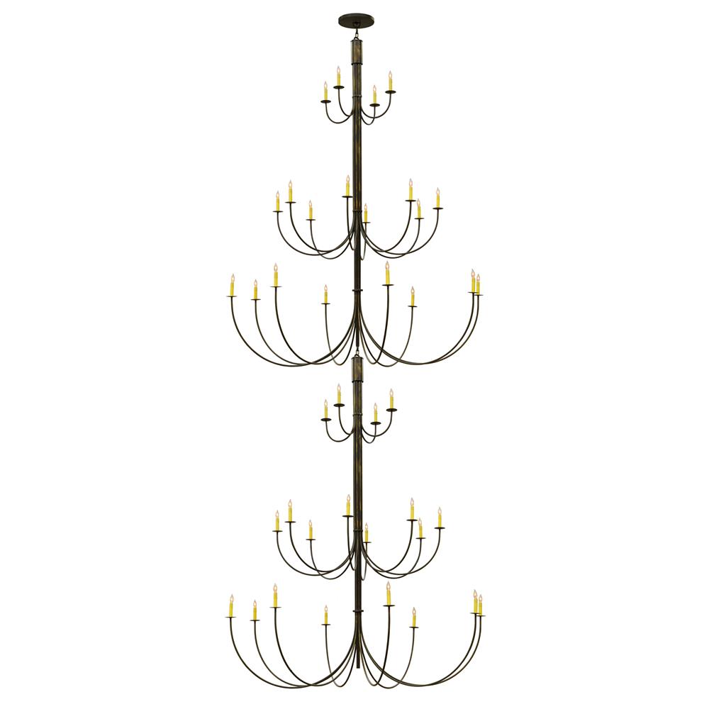 2nd Avenue Lighting 60060-3 7 Cheal 40 Light Double Chandelier in Timeless Bronze