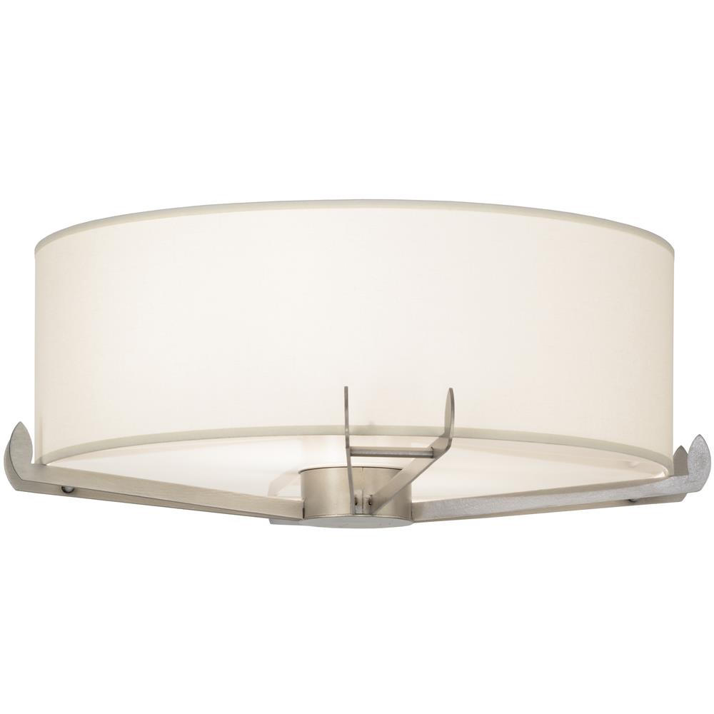 2nd Avenue Lighting 200015-64  Cilindro Structure Flushmount in Brushed Nickel