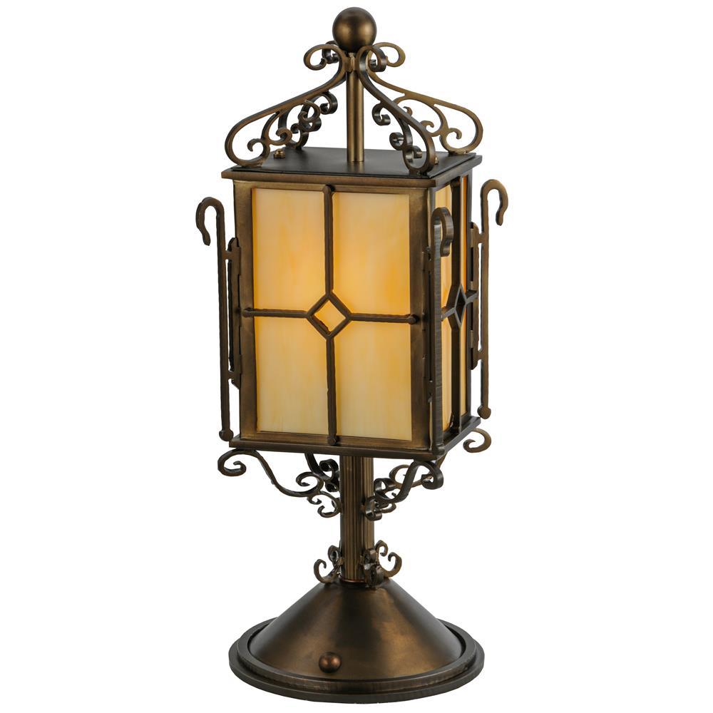 2nd Avenue Lighting 39219-28  Standford Tabletop Lantern in Antique Copper