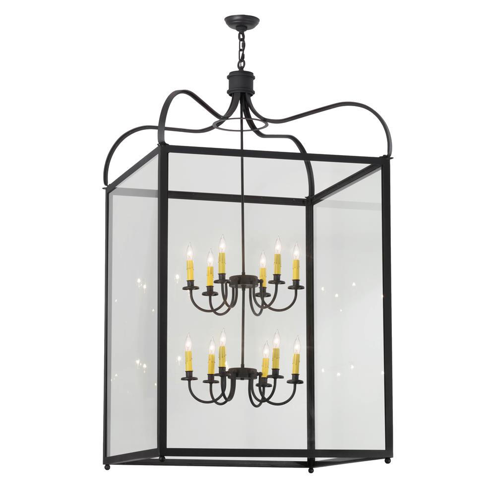 2nd Avenue Lighting 18938-62  Rennes 12 LT Pendant in Charred Iron