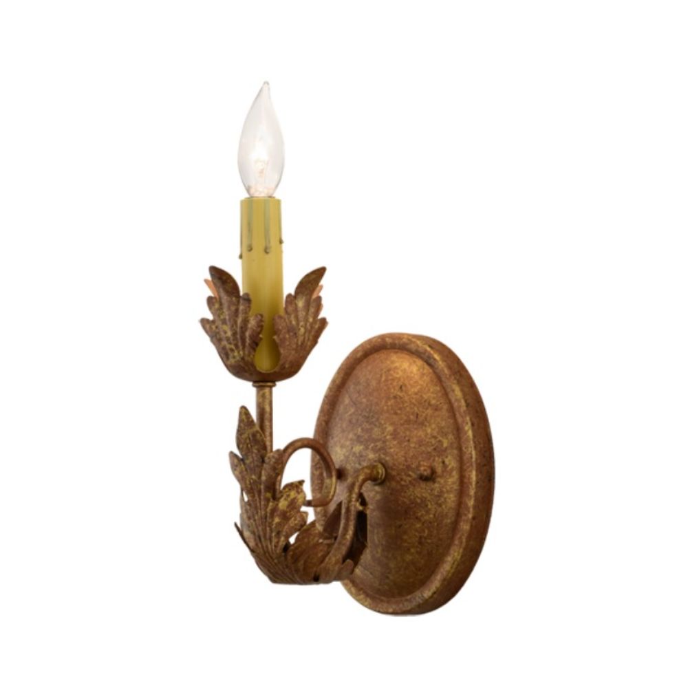 2nd Avenue Lighting 75606.1.S 5"W Esther Wall Sconce in Autumn Leaf
