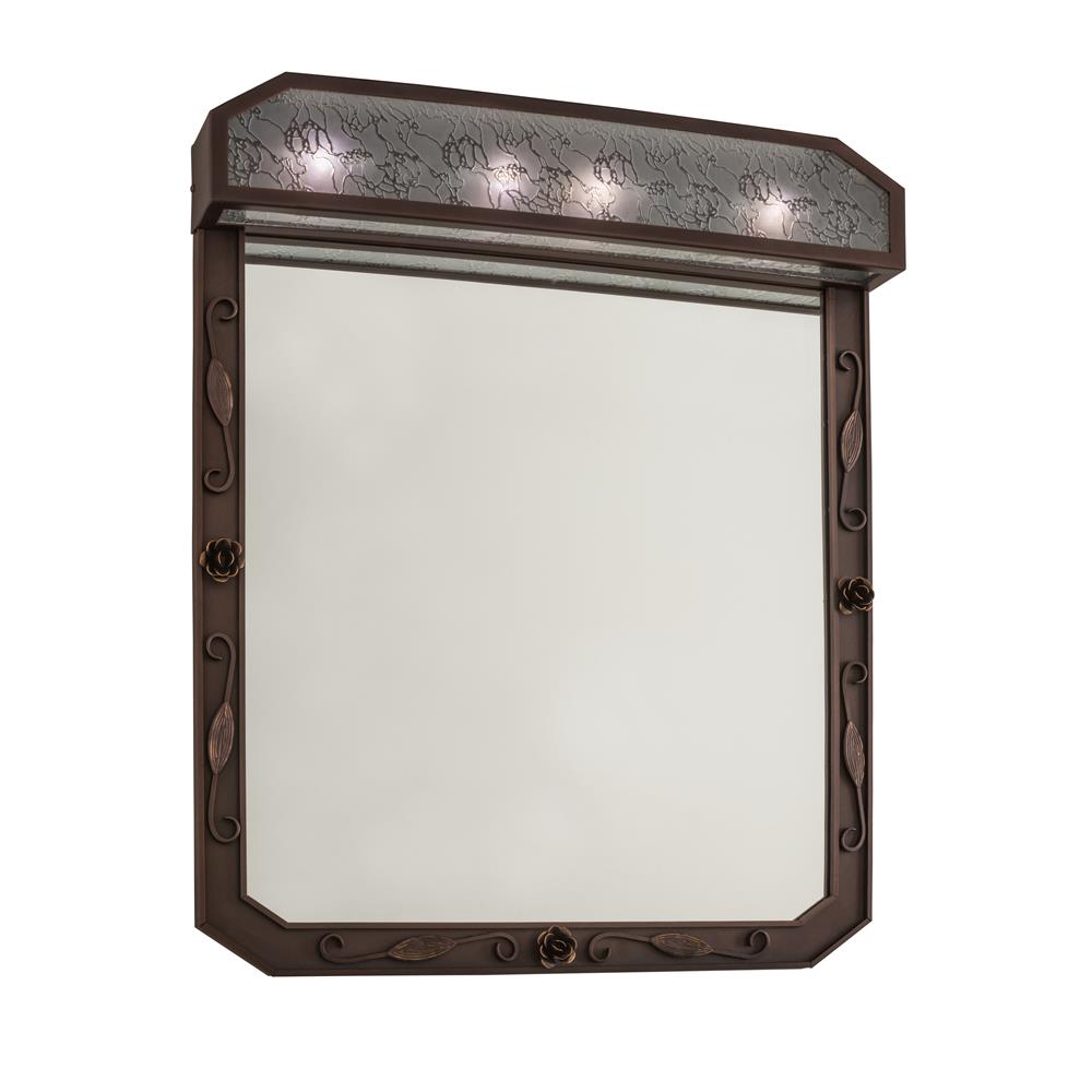 2nd Avenue Lighting S8512-4  Arabeue Lighted Vanity Mirror in Delta Frost