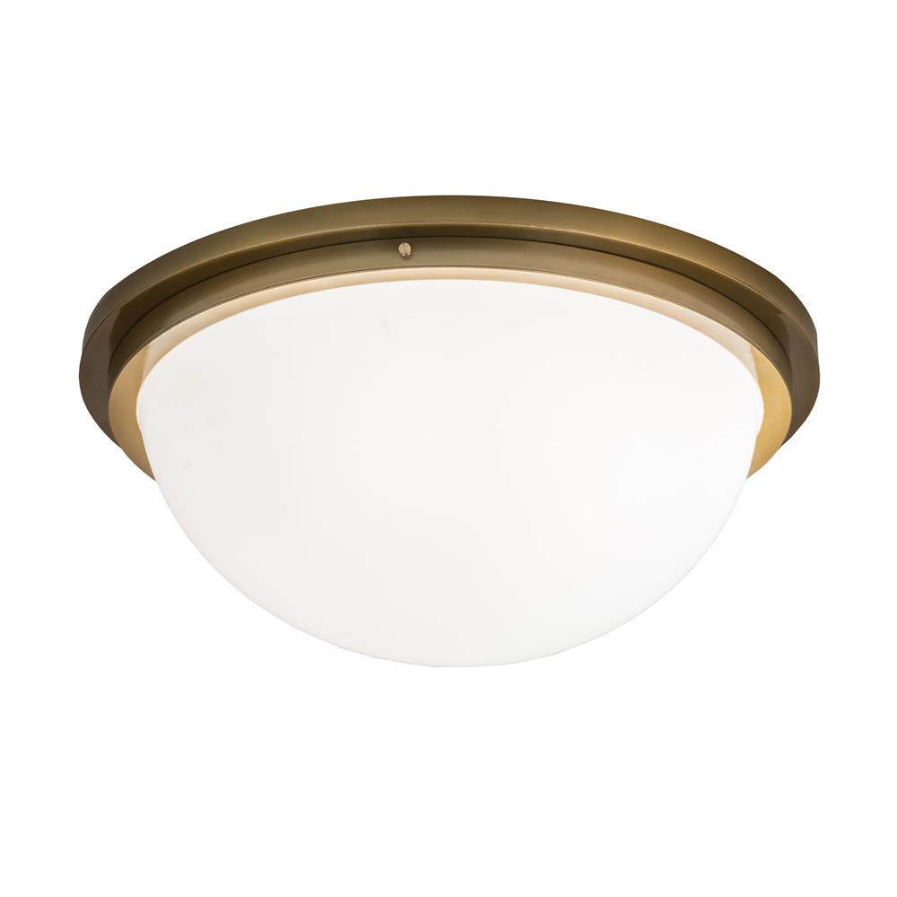 2nd Avenue Lighting 48259-764.HNG  Commerce Flushmount in Buttered Brass