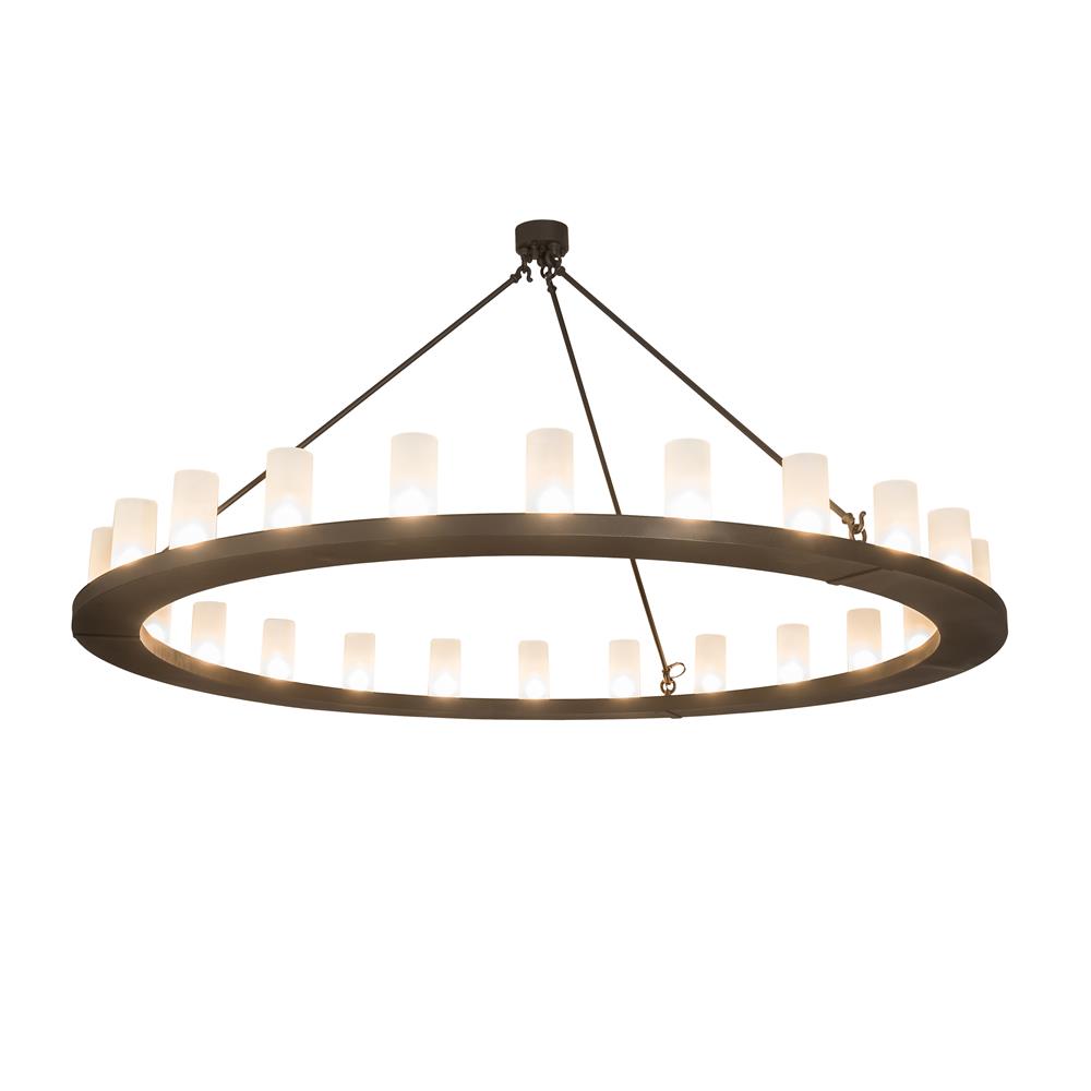 2nd Avenue Lighting 203510-1  Loxley 24 Light Chandelier in Wrought Iron