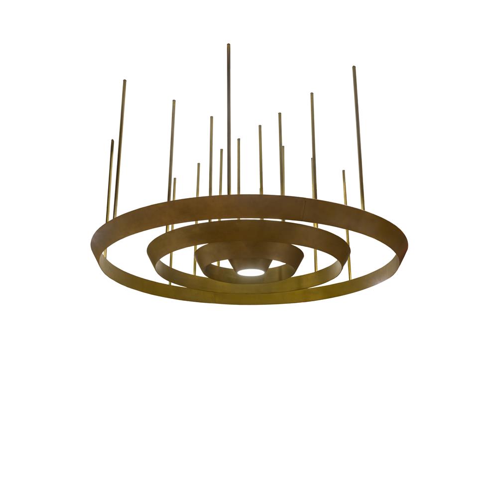 2nd Avenue Lighting 203552-1  Zarkov Pendant in Gold Matte