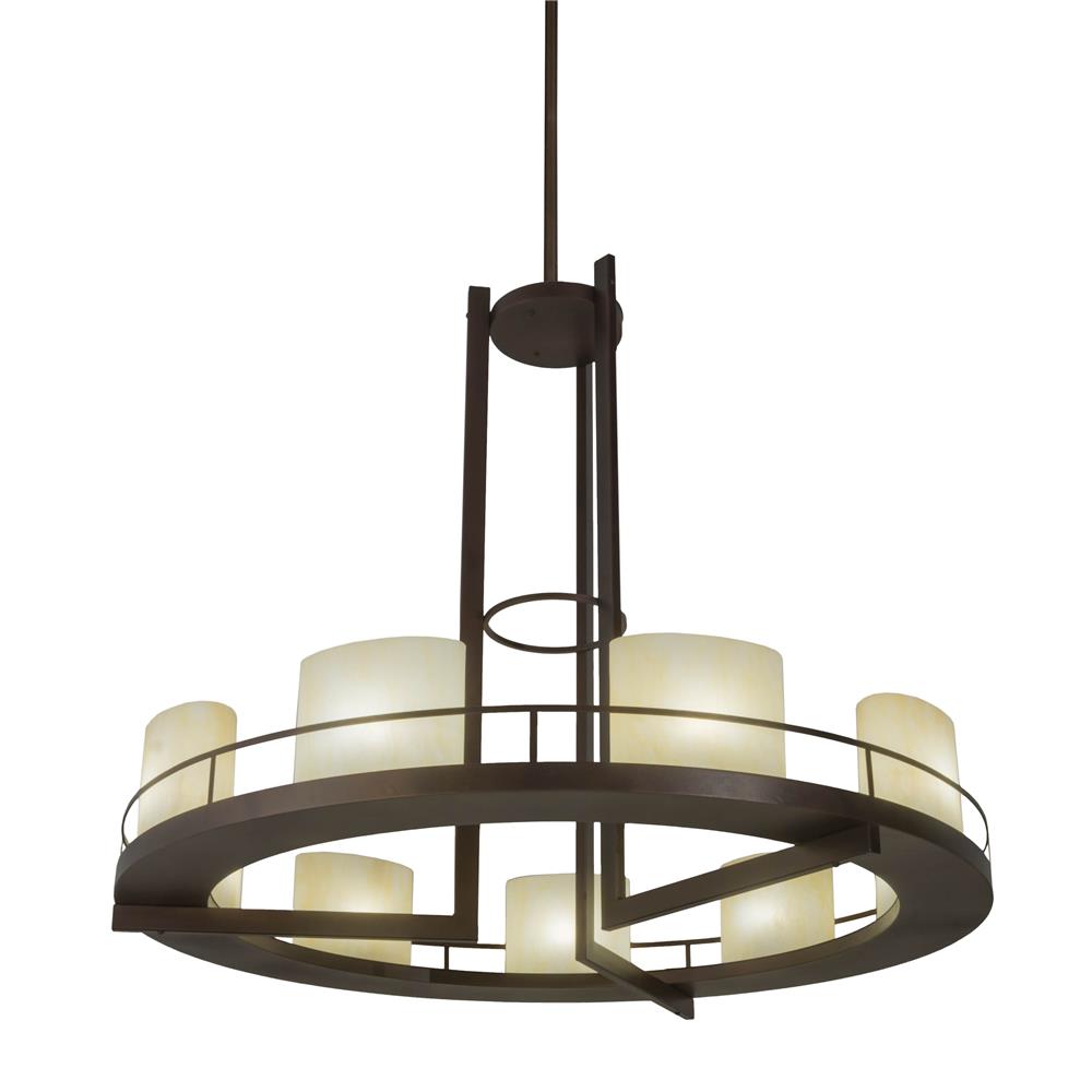 2nd Avenue Lighting 37343-9 6 Loxley Tac Air 9 LT Chandelier in 113666 Sahara Taupe Idalight