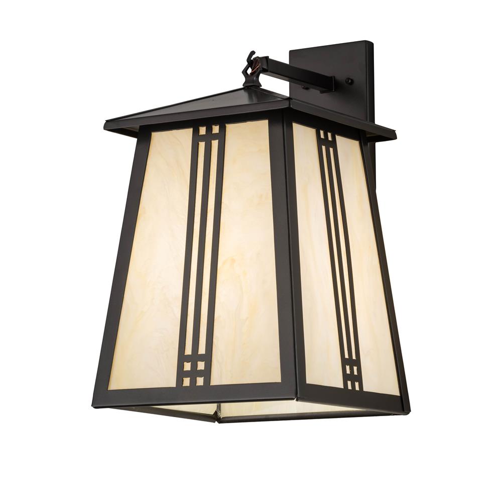 2nd Avenue Lighting 11435-27.12W  Prairie Loft Hanging Wall Sconce in Oil Rubbed Bronze