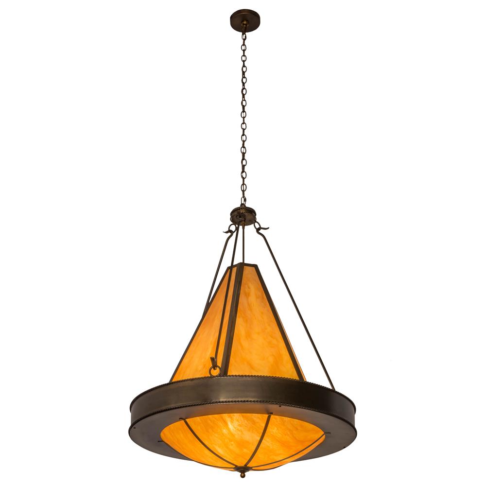 2nd Avenue Lighting 05.0813.36.3ANCOP  Obsidian Pendant in Antique Copper