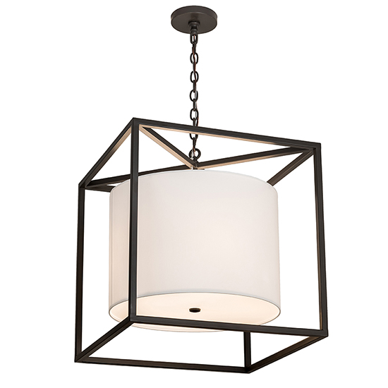 2nd Avenue Lighting 48259-988 Kitzi Cilindro Pendant in Timeless Bronze