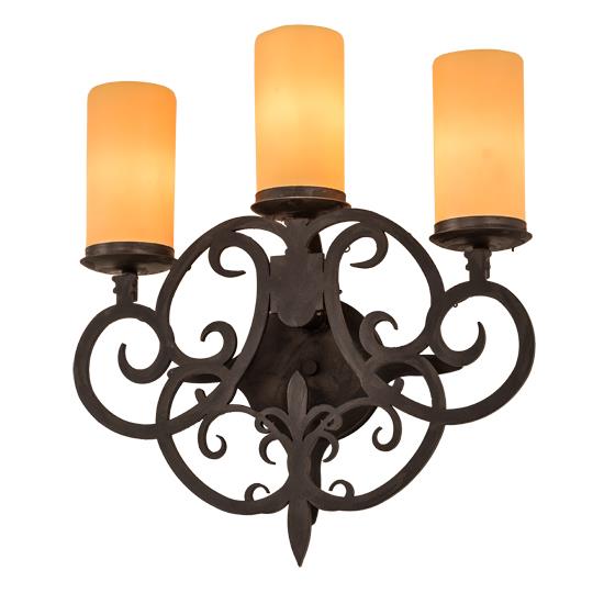 2nd Avenue Lighting 18938-180 Ashley Sconce in Costello Black