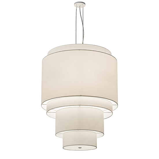 2nd Avenue Lighting 66252-1 Cilindro Pendant in White
