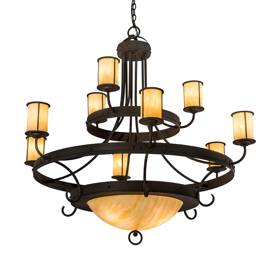 2nd Avenue Lighting 59578-11 Nehring Pendant in Wrought Iron