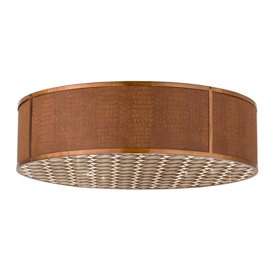2nd Avenue Lighting 200015-100.FM Cilindro Gator Ceiling Mounts in Transparent Copper