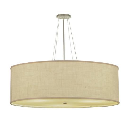 2nd Avenue Lighting 200015-50A Cilindro Burlap Blanco Ceiling Mounts in Natural Aluminum