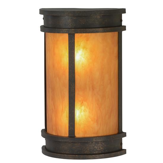 2nd Avenue Lighting 200140-1 Wyant Pocket Lantern Exterior Wall Lights in Gilded Tobacco