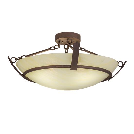 2nd Avenue Lighting 201943-8 Covina Ceiling Mounts in Antique Rust